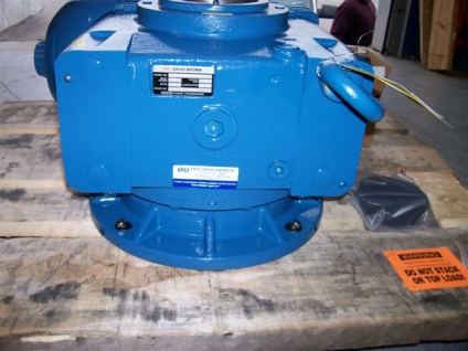 New worm gear sewage treatment